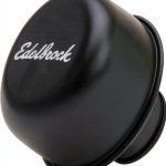 Edelbrock Black Signature Series Push-in Breather-0