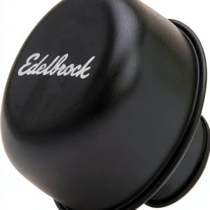 Edelbrock Black Signature Series Push-in Breather-0