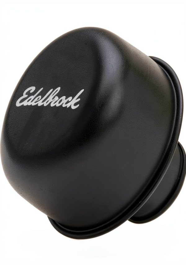 Edelbrock Black Signature Series Push-in Breather-0