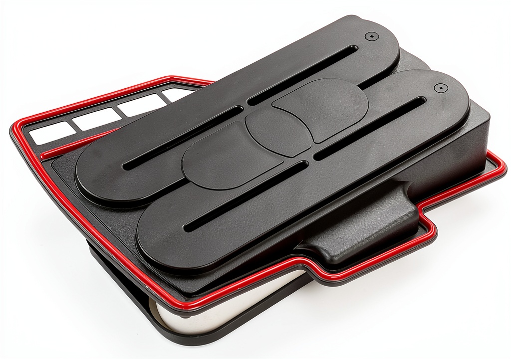 Installing Crankcase Filter VASTAUTO Heat Resistant on a wooden workbench