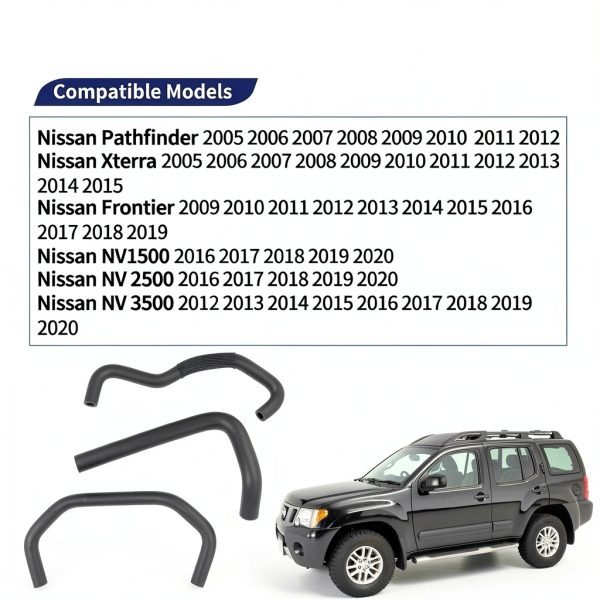 Nissan Pathfinder Breather Hose Kit Rubber-1