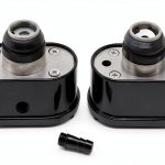 Finned Black Aluminum Breather Valve SHLPDFM-0