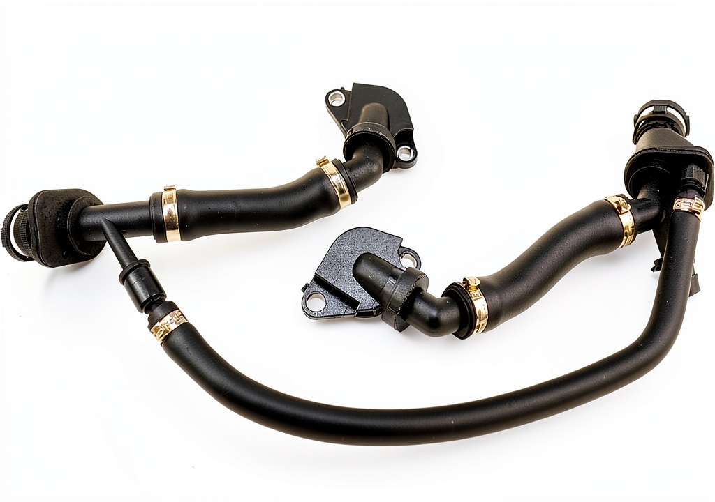 Installing Munik Breather Filter Black Automotive Replacement on a wooden desk