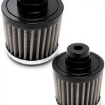 SHLPDFM Automotive Breather Filter 1-1/4 OD Gray-0