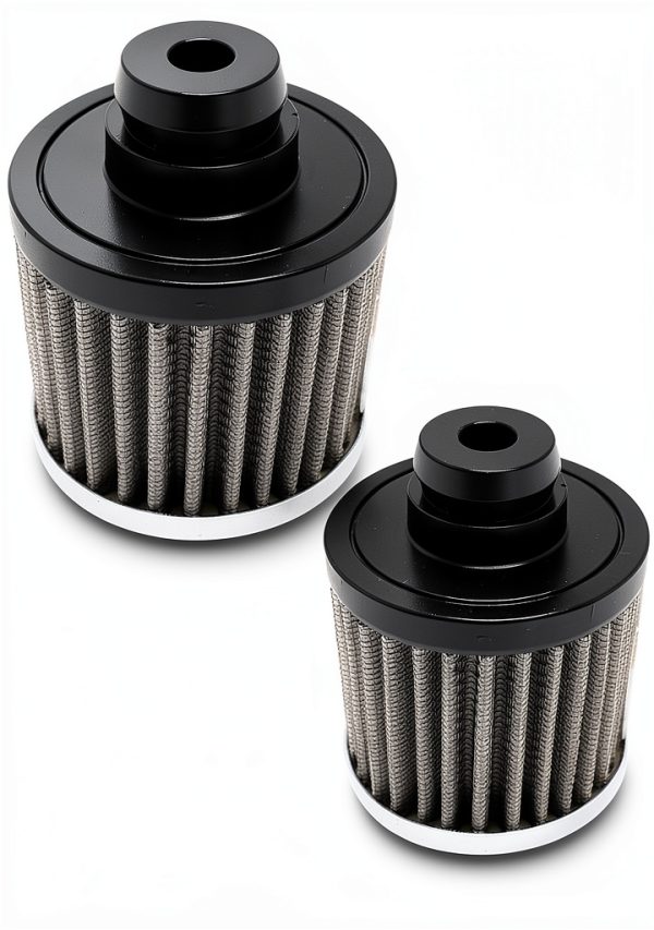 SHLPDFM Automotive Breather Filter 1-1/4 OD Gray-0