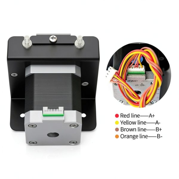 Kamoer Small Peristaltic Pump 0.01-135ml/min 24V Stepper Motor-2