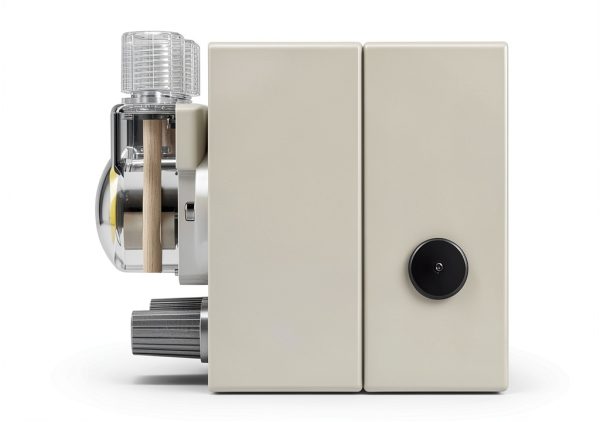 KAMOER Double Head Peristaltic Pump 12V DC White Lab Dosing Pump-4