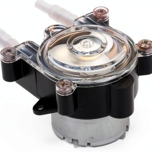 DC 6V Miniature Dosing Pump Peristaltic Hose Pump for Lab Aquarium Chemical Analysis(3 * 5mm)-0