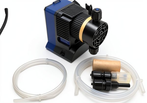 Generic Precision Controls Diaphram Metering Chlorine Chemical Water Pump -19 GPD, (HIGH PRESSURE) 220 PSI - 115 Volt & 230 Volt Compatible, PF20-P1-000-4