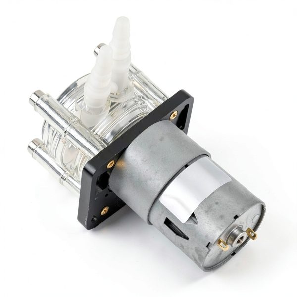 Walfront DC 12V High Peristaltic Pump Silicone Tube 400ml/min-5