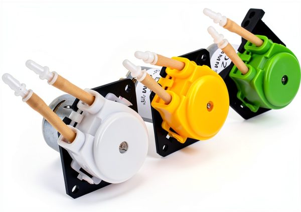 DC 12V Peristaltic Pump Dosing System with Powerhead Easy Clean-0