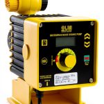 LMI Metering Pump B121-392SI 2.5 GPH 100 psi PVDF Manual Control-0