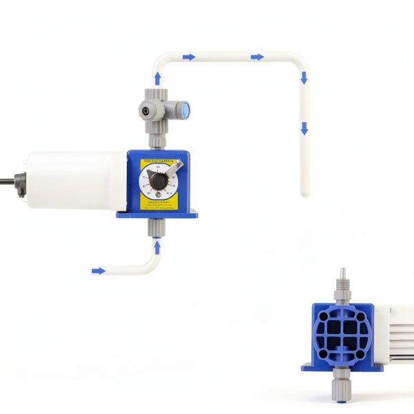Diaphragm Metering Pump Crispaire 30 GPD 100 PSI Dosing Pump-4